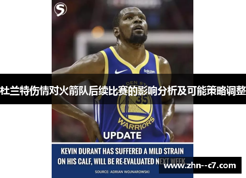 杜兰特伤情对火箭队后续比赛的影响分析及可能策略调整